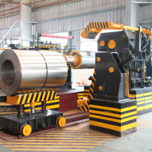 Hydraulic Decoiler and Recoiler for Stainless Steel Coil Processing Line
