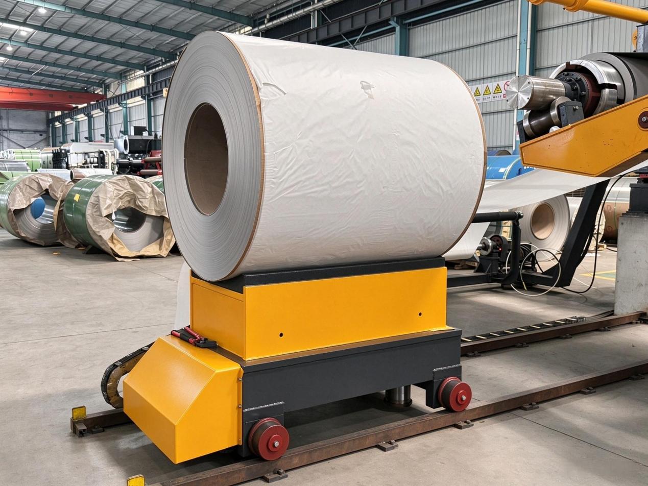 Hydraulic Coil Loading and Unloading Car - Image 2