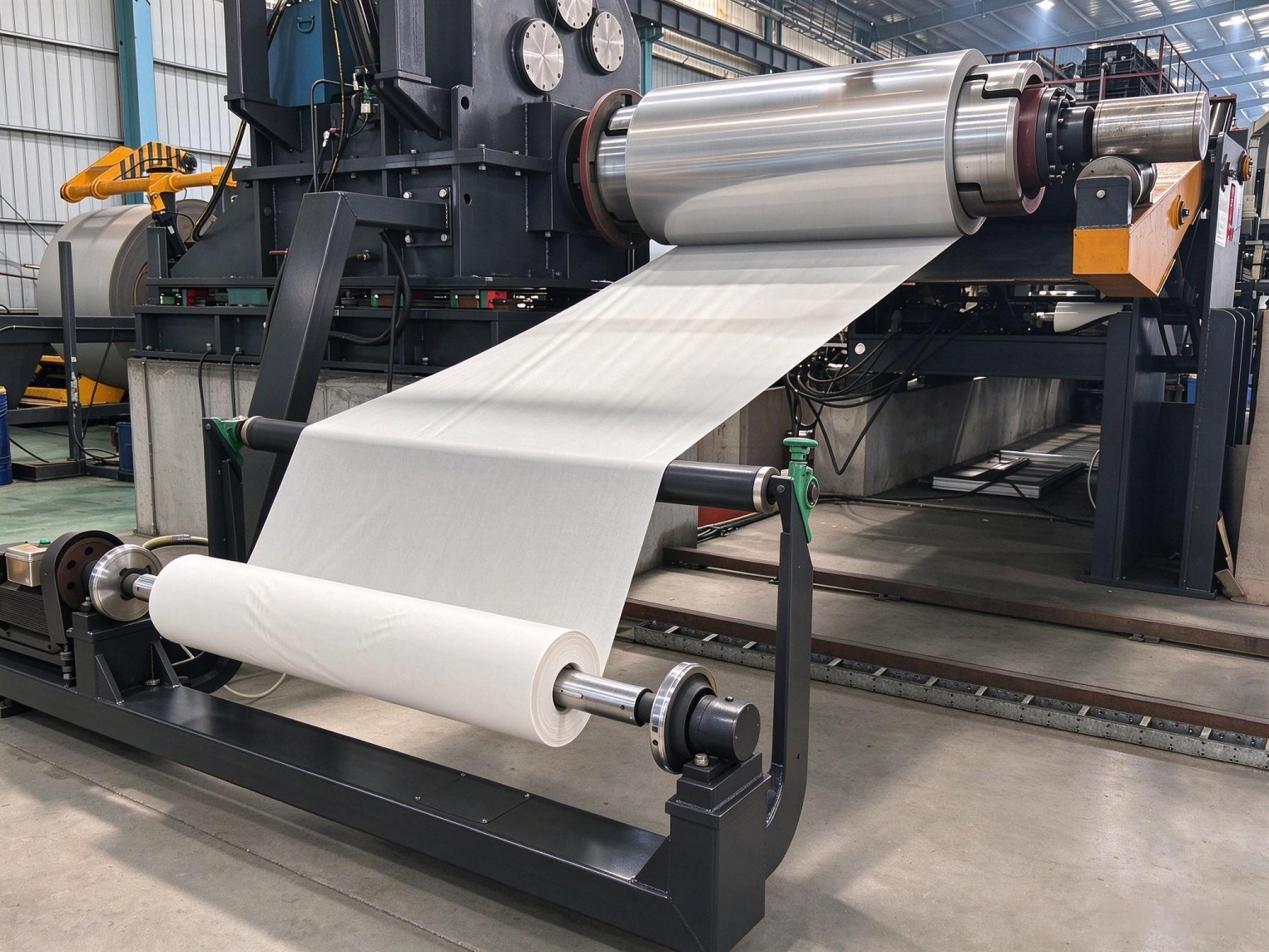 Interleaving Paper Rewinder for Stainless Steel Coil Lines